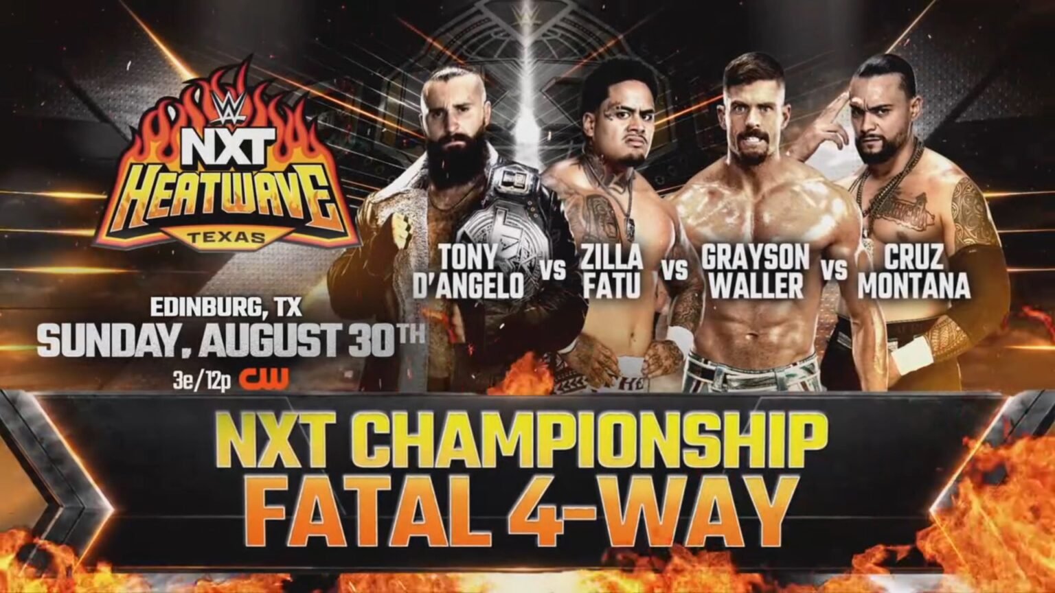 Fatal 4-Way për titullin e NXT në Heatwave: Kush do të dalë kampion?